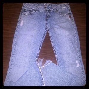 Silver jeans